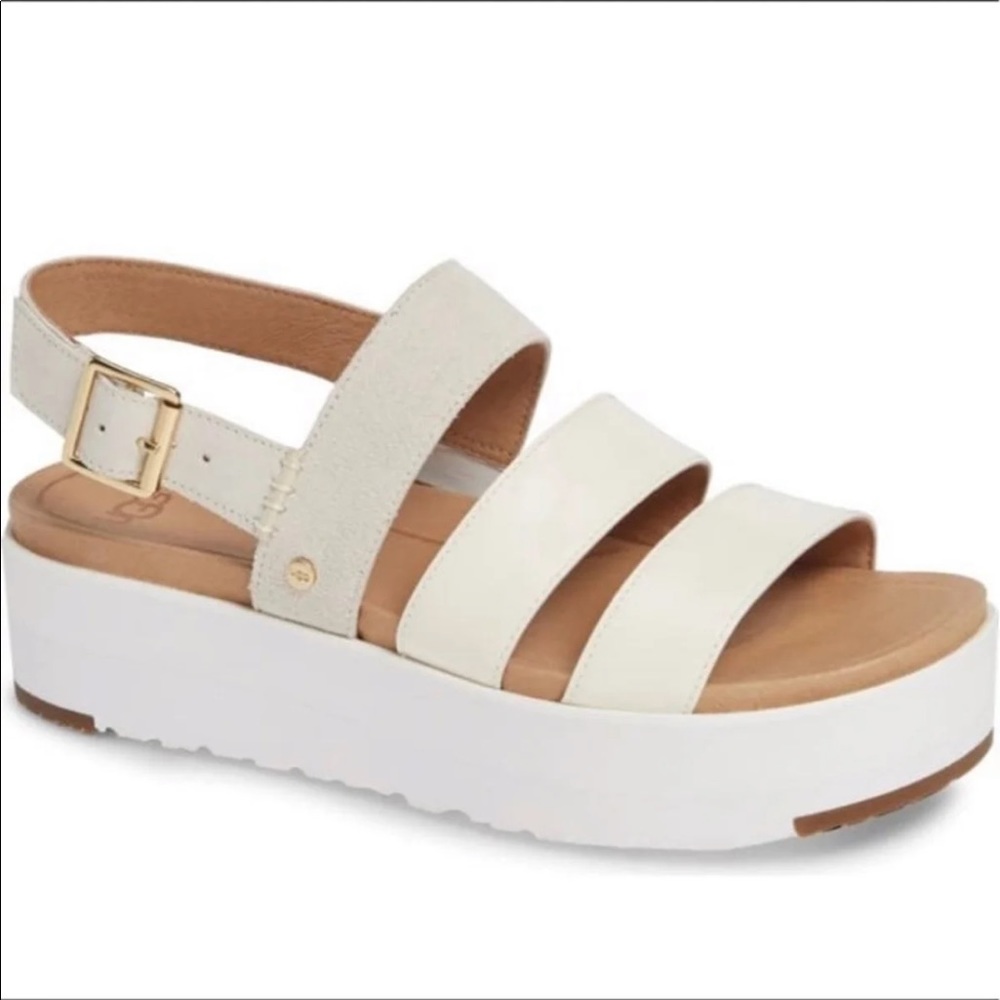 Brand new UGG Braelynn platform sandals